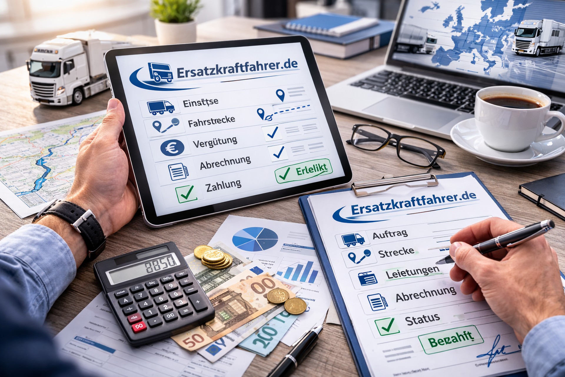 Dokumente für transparente Abrechnung